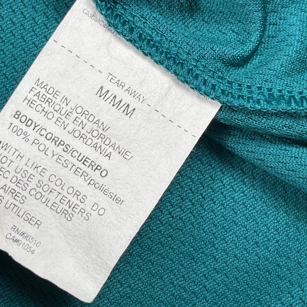 Under Armour Polo Shirt Mens Medium Teal Green Short Sleeve Athletic 1290140 - Picture 7 of 9